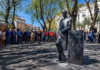 POČAST: Mate Parlov dobio spomenik u centru Pule