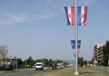 U Zagrebu se vijori "jugoslovenska zastava"