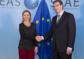Vučić: Mogerini podržava ubrzanje evropskog puta Srbije