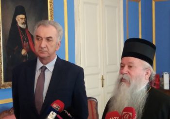 Šarović sa Hrizostomom: Savjet ministara daje 600.000 KM za Mitropoliju i druge objekte SPC