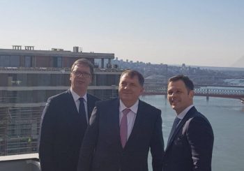 Dodik sa Vučićem u Beogradu: BiH zaustavlja otvaranje mosta Bratunac - Ljubovija