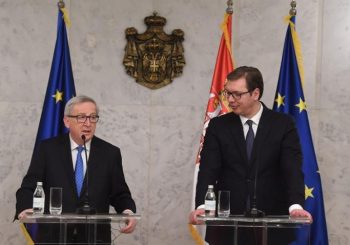 Junker sa Vučićem u Beogradu: "Srbija u EU 2025. godine - to je ohrabrenje, a ne obećanje"