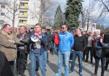 SZP i nezadovoljni radnici protestovali zbog banjalučke "Eko-toplane"