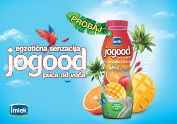 Mlijekoprodukt lansirao na tržište novi ukus Jogood jogurta: Omiljeni napitak od sada sa ukusom pomorandže i manga