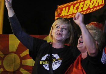 SLAB ODZIV Propao referendum u Makedoniji, opozicija slavi na ulicama