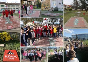 Lukavac Cement vraća dječiju igru „Školica“ u dvorišta obdaništa i osnovnih škola širom BIH