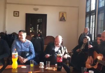 HIP HOP U MANASTIRU "Beogradski sindikat" u Gračanici izveo pjesmu "Dogodine u Prizrenu" VIDEO