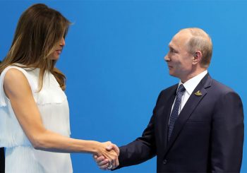 IZA KULISA Zapadni mediji optužili Melaniju da flertuje, Putin džentlmenski prekinuo tračeve