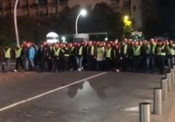 ŽUTI PRSLUCI I U CRNOJ GORI Održan protest u Podgorici