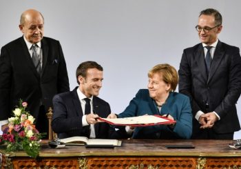VEZE Makron i Merkelova potpisali sporazum o saradnji, zabrinuti zbog nacionalizma u Evropi