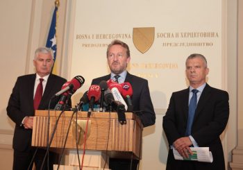 PRVOTIMCI: Čović, Izetbegović i Radončić izabrani u Dom naroda BiH