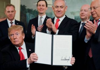 Tramp priznao izraelski suverenitet nad Golanom, Netanjahu uzvratio bombardovanjem na rakete iz Gaze