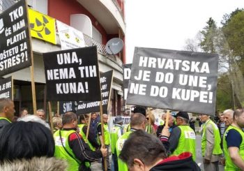 PROTESTI I U HRVATSKOJ: Stanovnici Dvora na Uni ne žele nuklearni otpad
