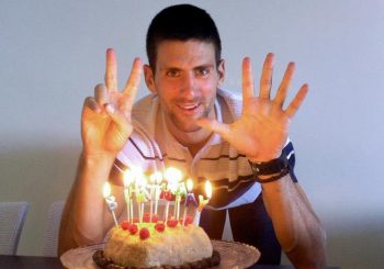 SLAVLJE: Najboljem teniseru planete Novaku Đokoviću 32. rođendan