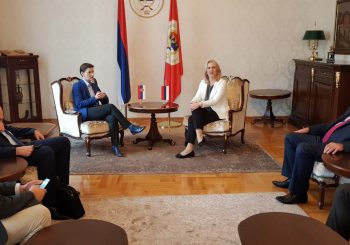 SASTANAK: Cvijanovićeva, Brnabićeva i Višković saglasni da je saradnja RS i Srbije na visokom nivou