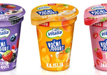 SAVRŠENO VOĆNO OSVJEŽENJE Vitalia voćni jogurti u tri neodoljiva okusa