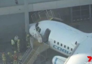 NIJE USPIO DA UKOČI: Avion udario u aerodromsku zgradu u australijskom gradu Pertu