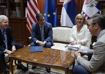 SASTANAK SA VUČIĆEM: Američki ambasadori u Sarajevu i Beogradu kod predsjednika Srbije