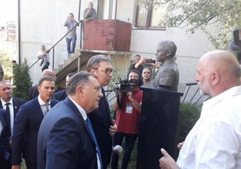 UOČI ZAJEDNIČKE POSJETE DRVARU: Dodik i Vučić u rodnoj kući Gavrila Principa