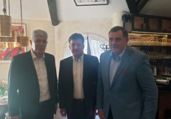 SASTANAK U BRATISLAVI: Dodik, Čović i Lajčak razgovarali o aktuelnoj političkoj krizi u BiH