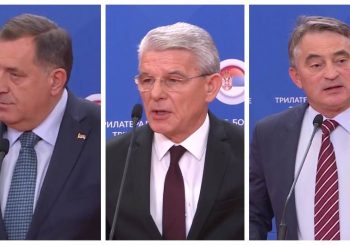 PORUKE: Članovi Predsjedništva BiH nakon sastanka sa Vučićem i Erdoganom o saradnji, miru i stabilnosti