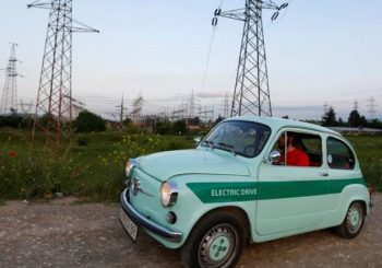 RETRO BIZNIS: Električni "fićo" u Skoplju može da pređe 150 kilometara sa jednim punjenjem baterije