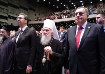800 GODINA AUTOKEFALNOSTI SPC: Dodiku Orden Svetog Simeona, Vučiću i patrijarhu Irineju Orden Svetog Save
