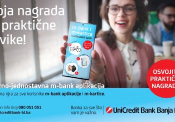 UniCredit Bank Banja Luka ukazuje na prednosti mobilnog bankarstva i nagrađuje praktične navike svojih klijenata