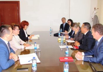 SASTANAK: Ministarka finansija Zora Vidović sa predstavnicima Svjetske banke