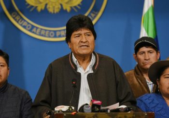 POD PRITISKOM DEMONSTRANATA I VOJSKE: Predsjednik Bolivije Evo Morales podnio ostavku