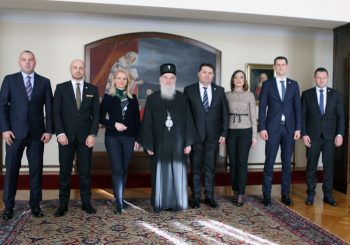 Patrijarh Irinej razgovarao sa Nenadom Stevandićem i delegacijom Ujedinjene Srpske