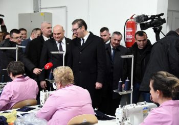Vučić i Višković otvorili pogon fabrike "Jumko"