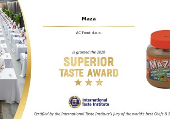 Maza osvojila nagradu prestižnog Međunarodnog instituta za okus najboljih svjetskih kuhara i sommeliera