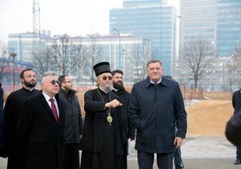 Dodik: Rusko-srpski hram u Banjaluci važan za SPC